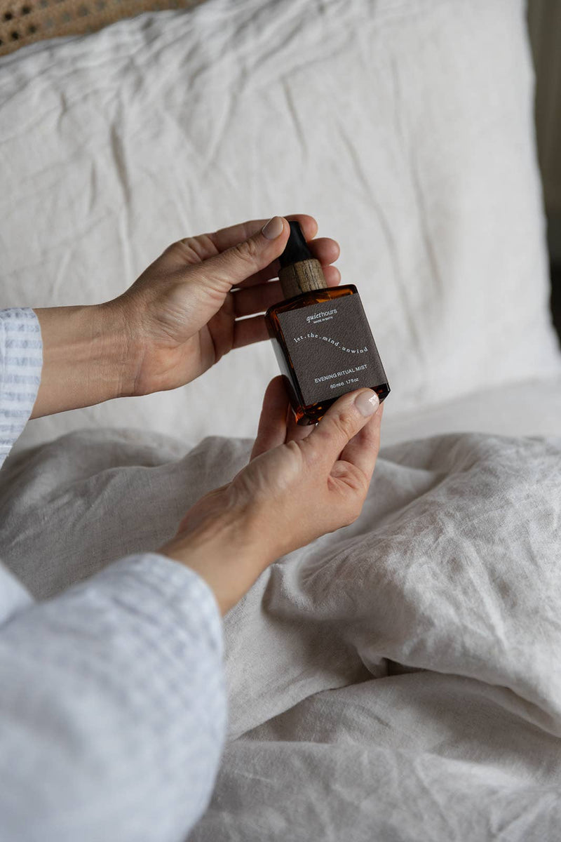 Evening Ritual Mist in Linen Travel Pouch - 50ml