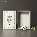 East of India Porcelain Matchbox Ladybird - Love bug hug