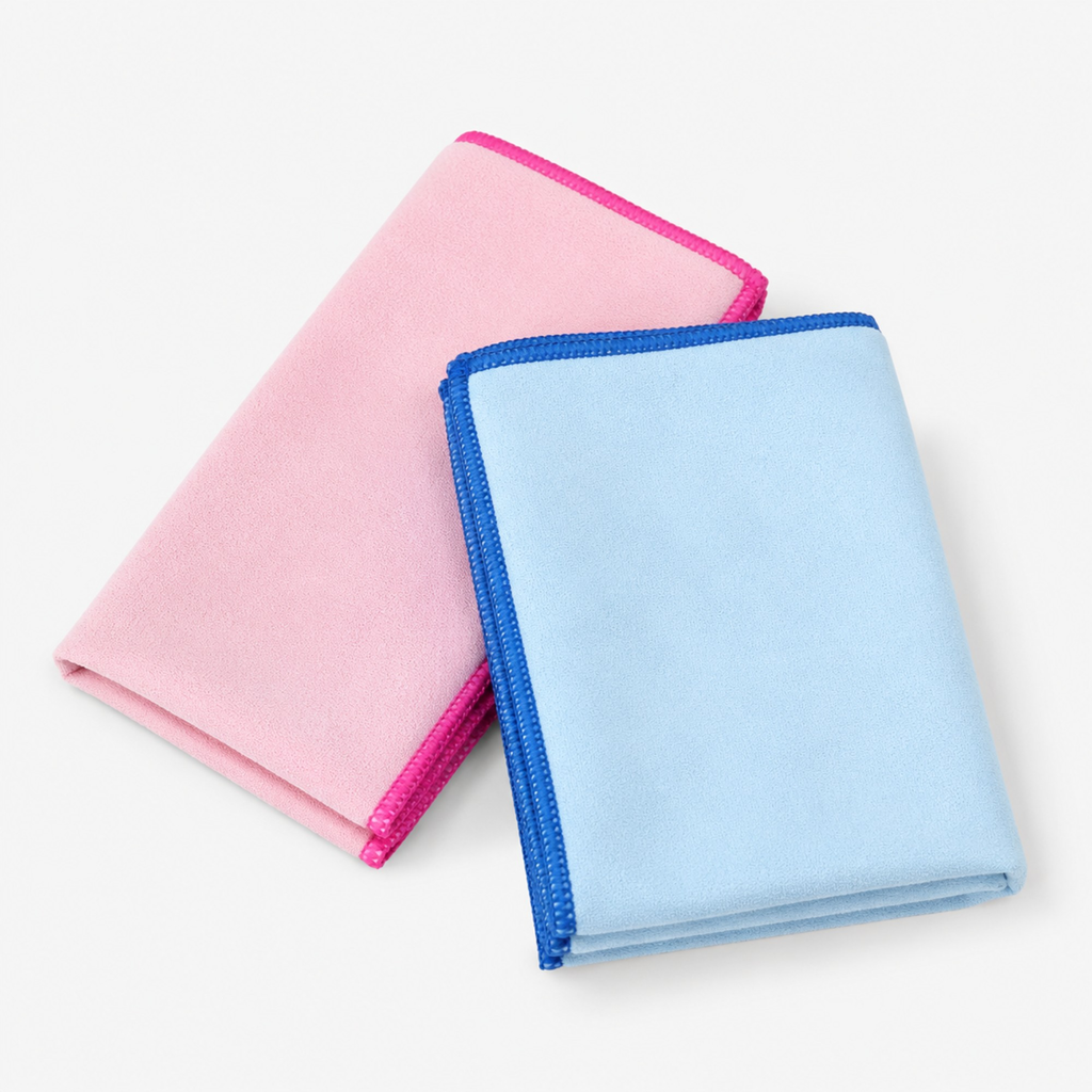 Quick-Dry Microfibre Yoga Towel with Carry Strap