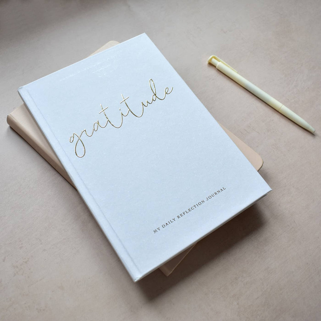Gratitude Daily Reflection Journal - Gold Foiled