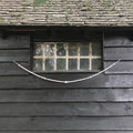 East of India Wooden Bead Garland - Natural & grey