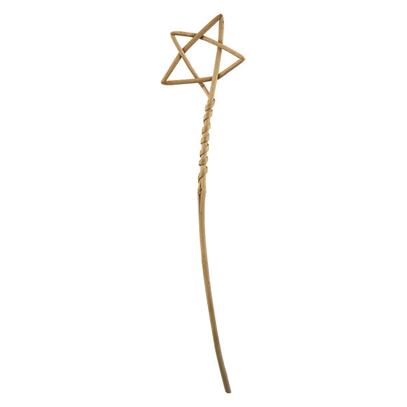 East of India Bamboo Star Stick Christmas Decoration