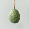 East of India Small Felt Easter Egg - Green