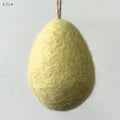 East of India Felt Easter Egg - Yellow