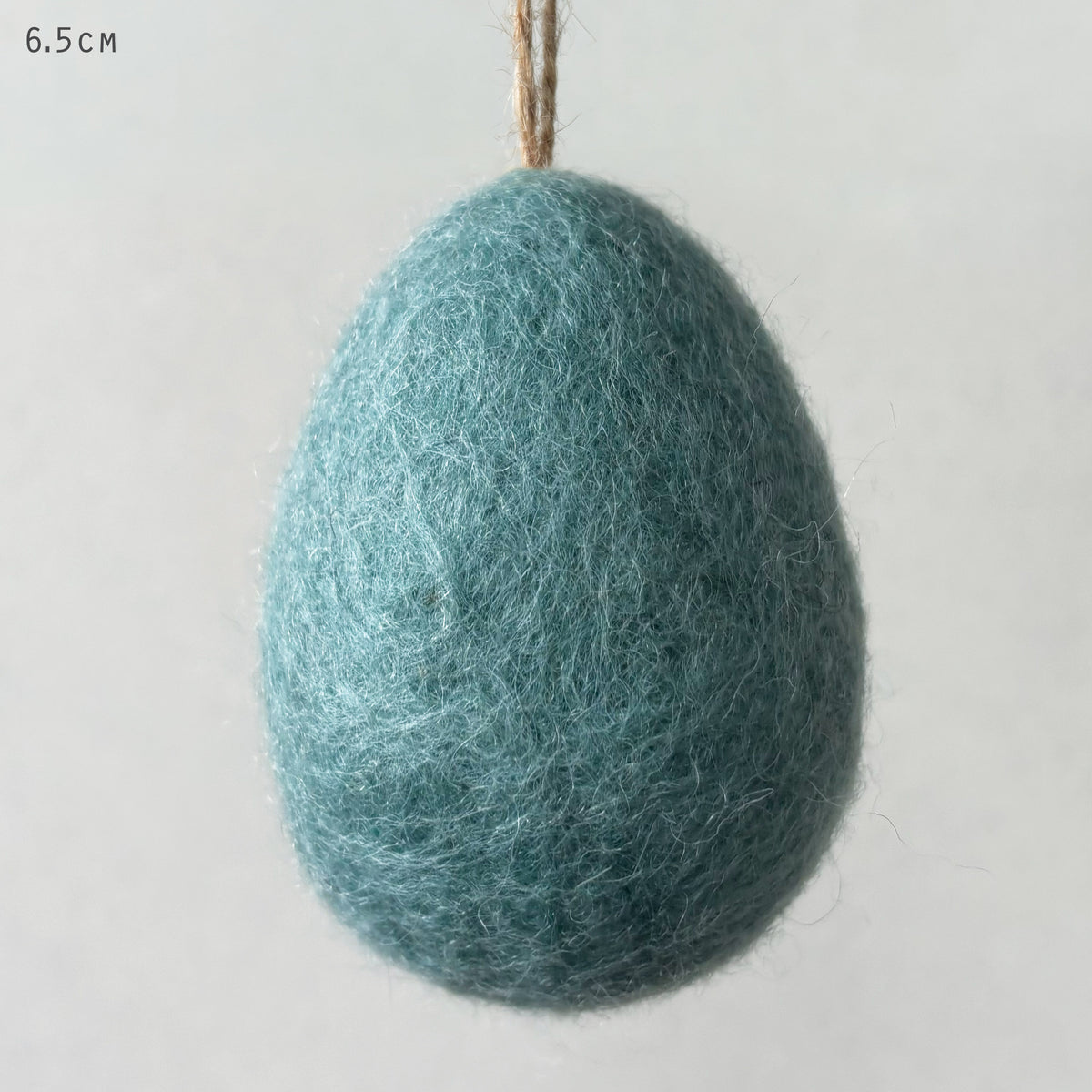 East of India Felt Easter Egg - Blue