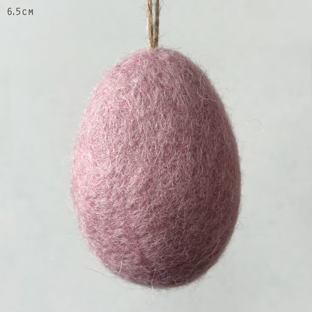East of India Felt Easter Egg - Pink
