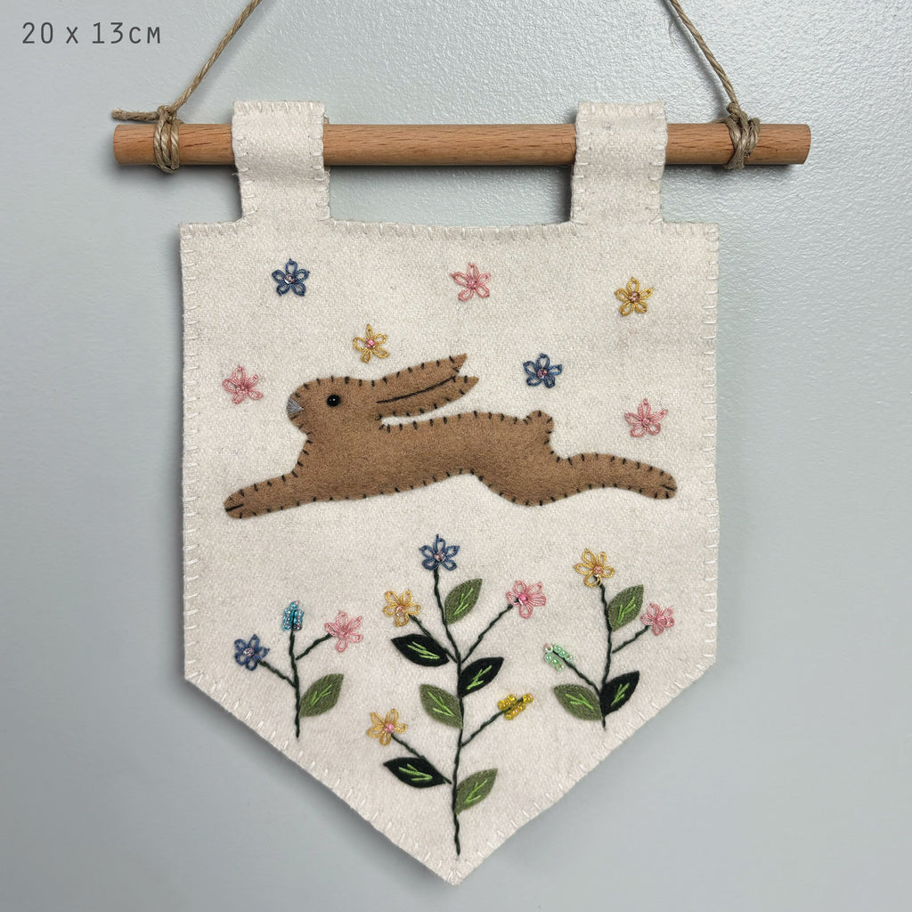 East of India Springtime Bunny Banner