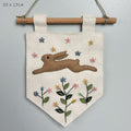 East of India Springtime Bunny Banner