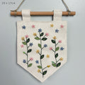 East of India Springtime Flowers Banner