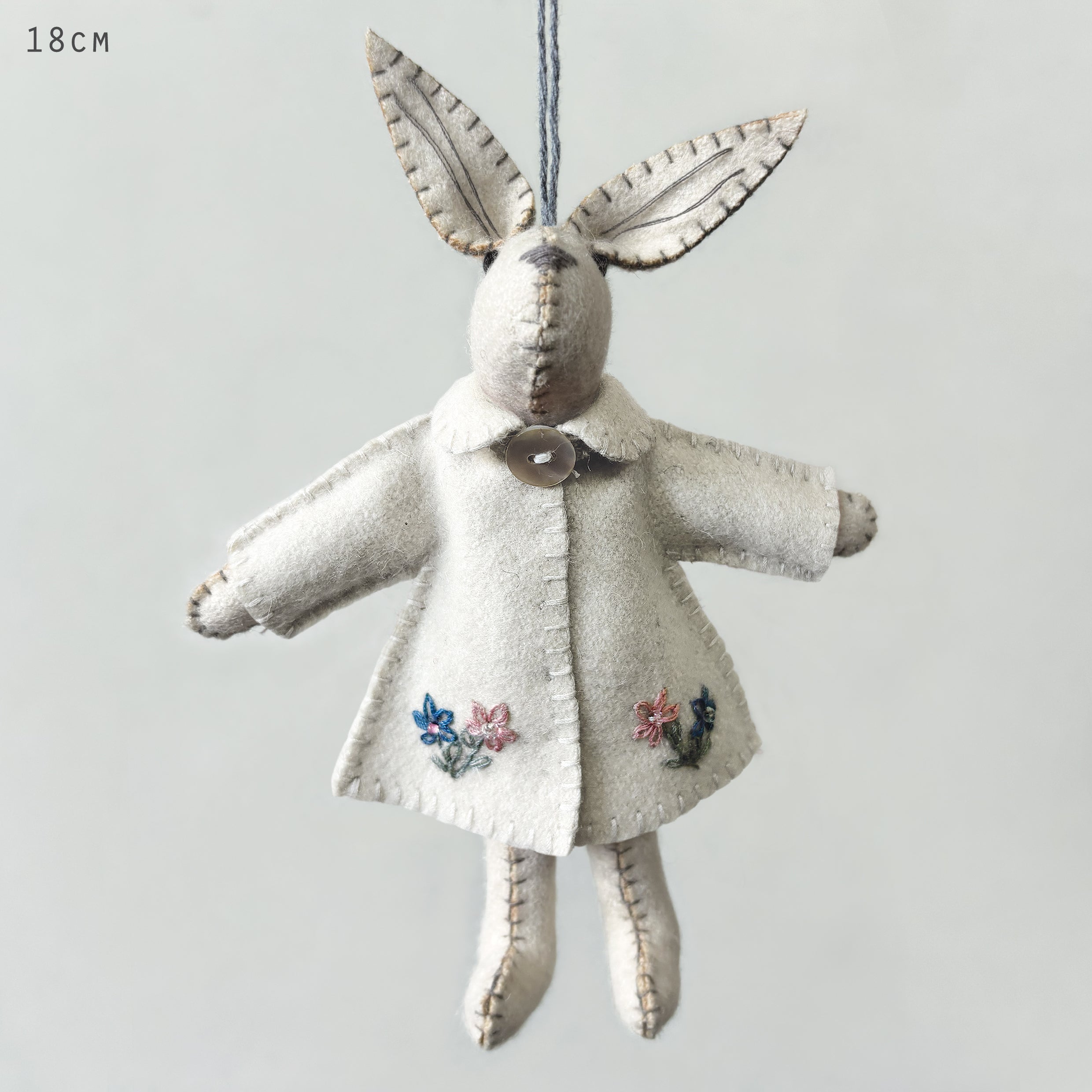 East Of India Rabbit With Cream Jacket