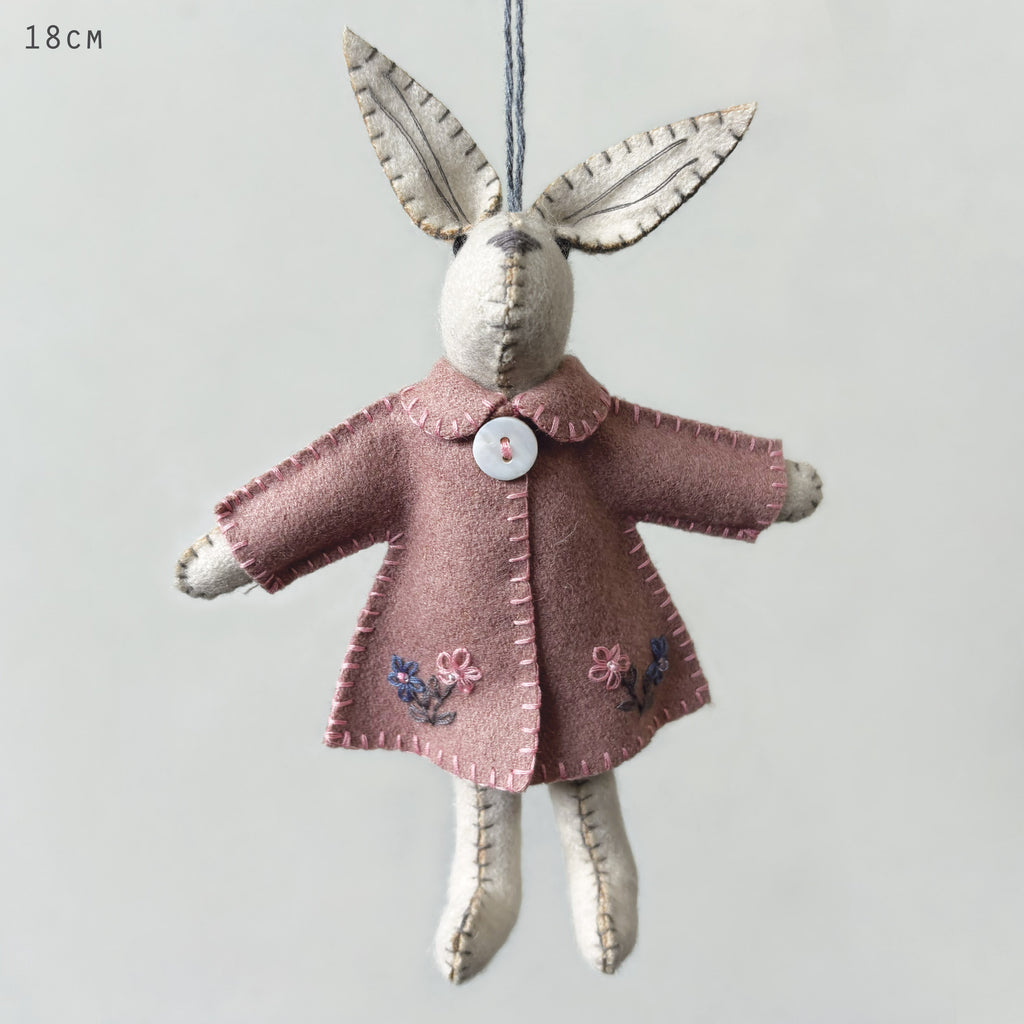 East Of India Rabbit With Pink Jacket
