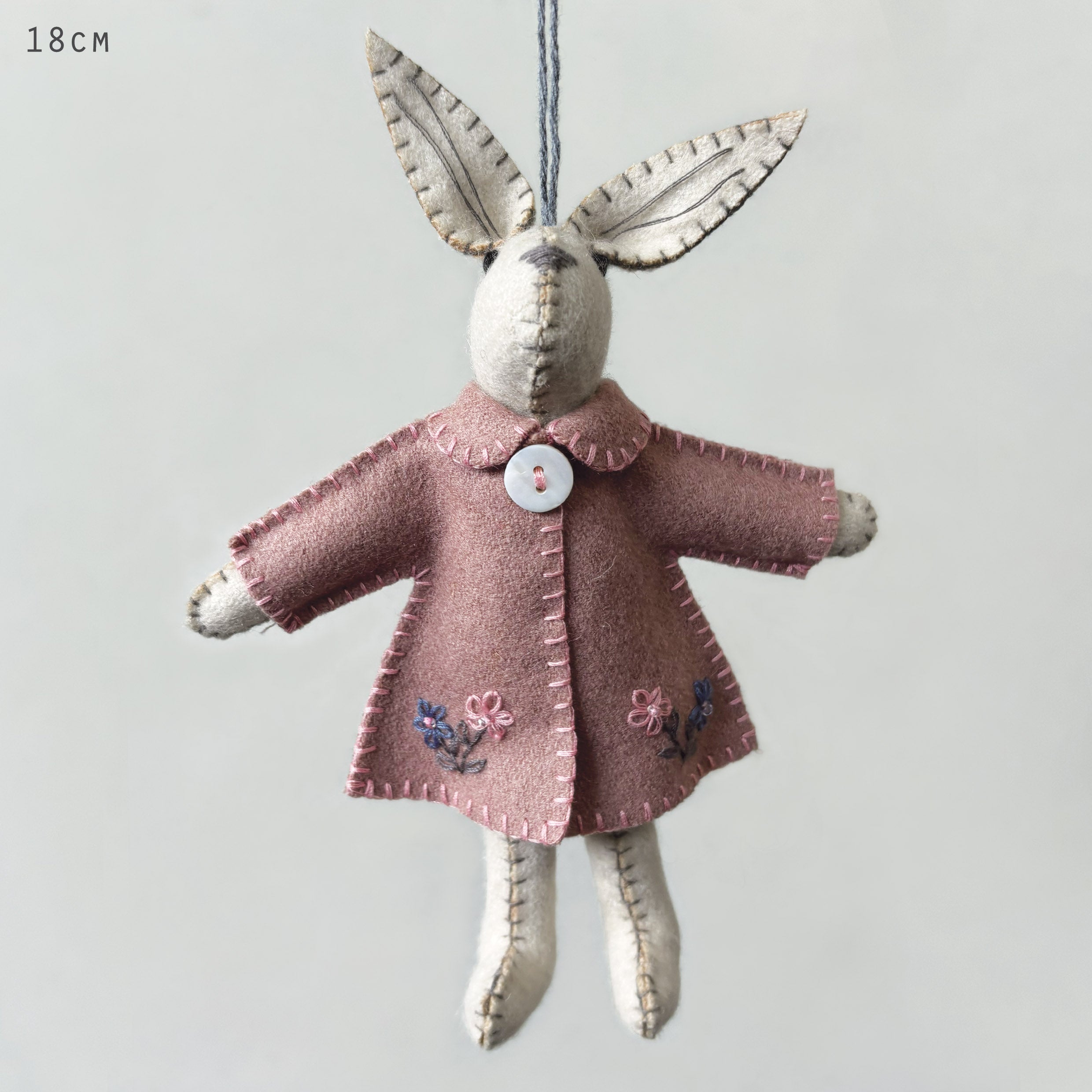 East Of India Rabbit With Pink Jacket