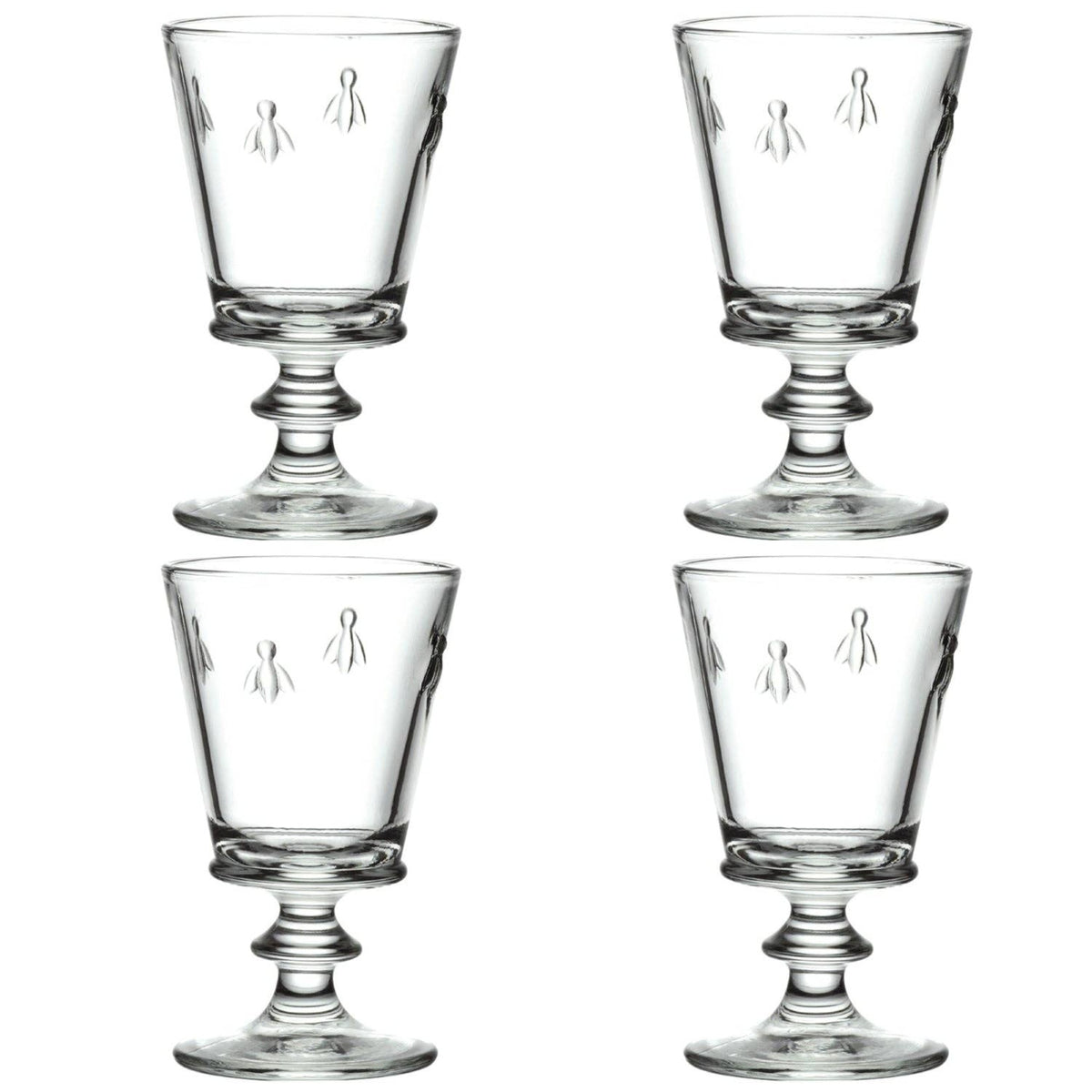 La Rochere Bee Stemmed Wine Glasses - Set of 4