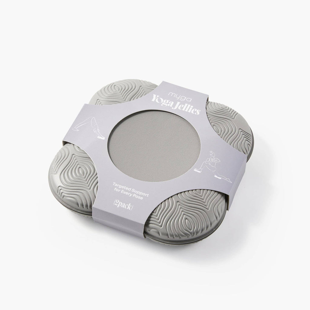 Myga Yoga Support Jellies - Grey, 2 Pack