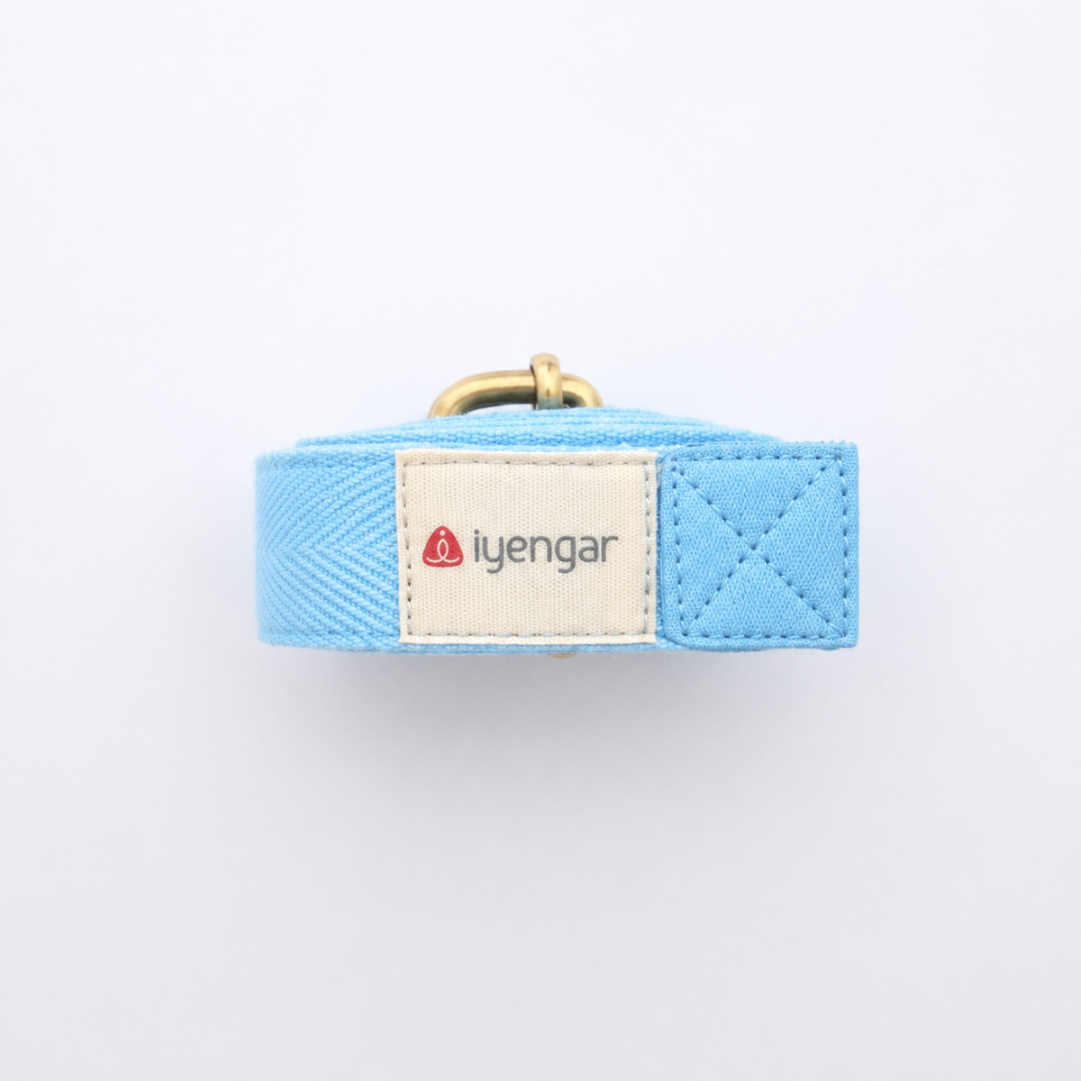 Cotton Yoga Strap with Double Metal Buckle