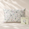 Mulberry Silk Pillowcase - Wildflower Meadow