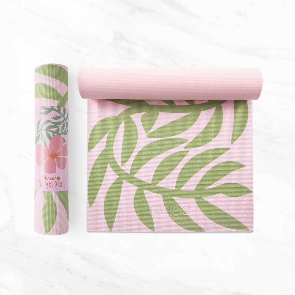 Myga Printed Yoga Mat - Blossom