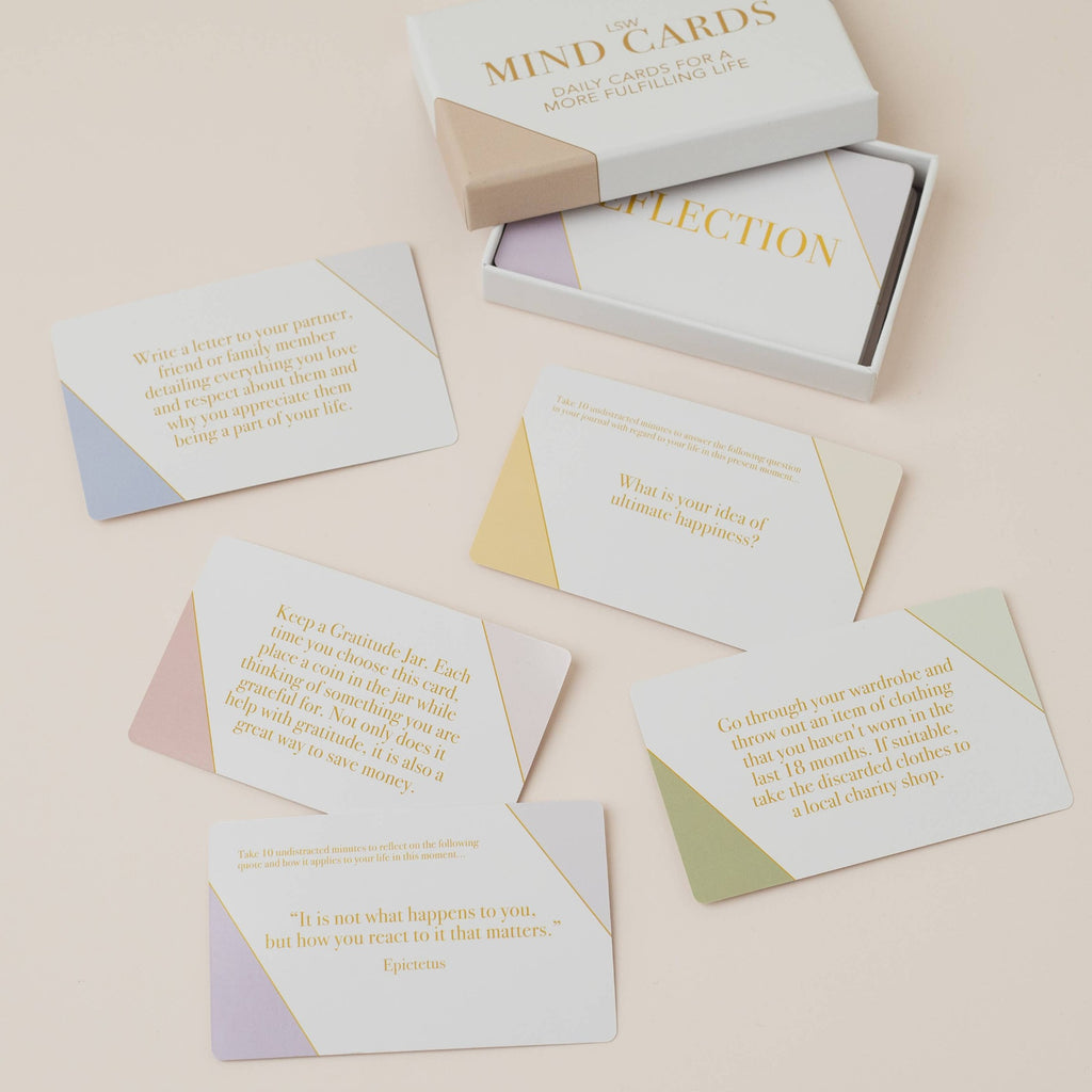 LSW Mind Cards - Daily Mindfulness & Self-Care Prompts
