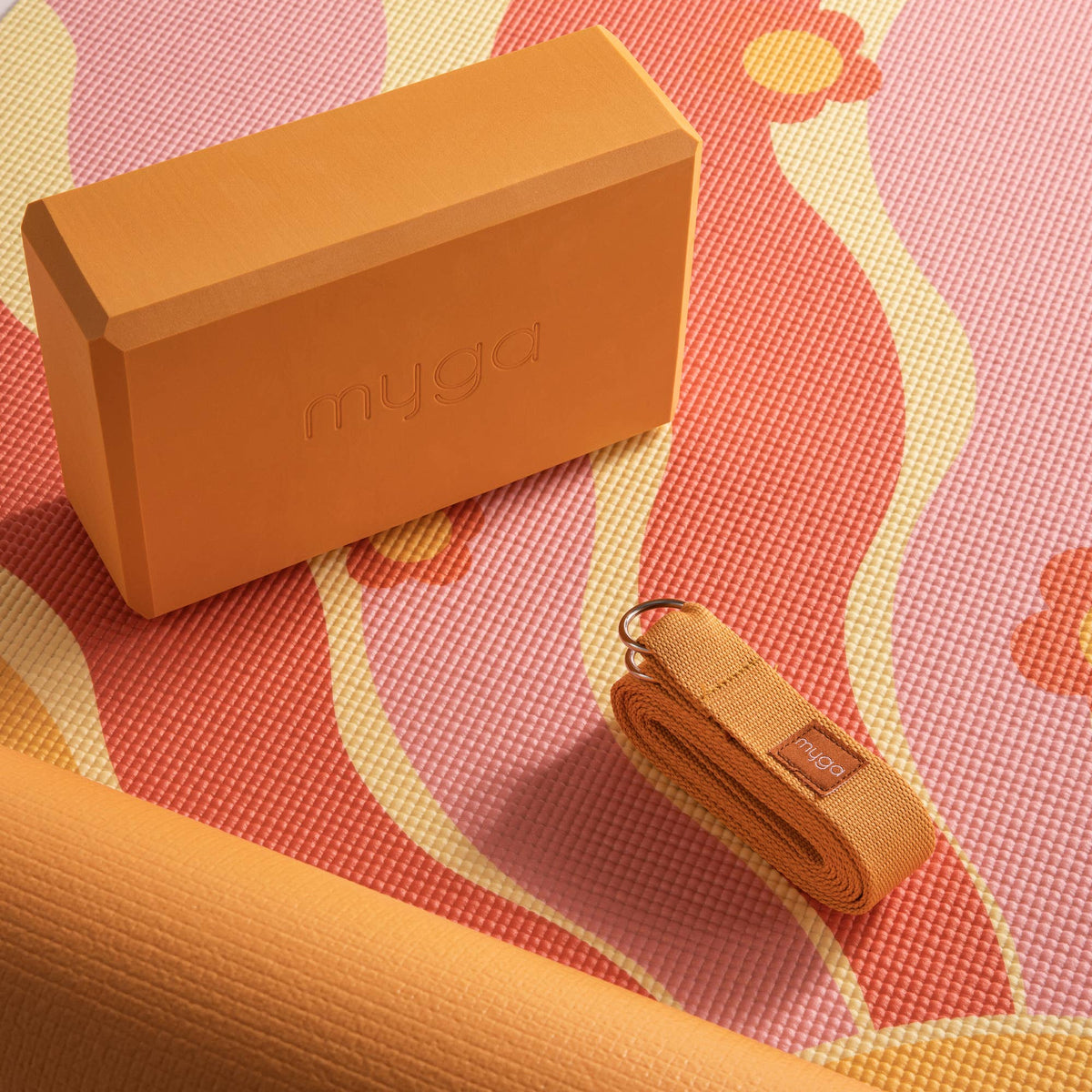 Myga Printed Yoga Starter Kit - Groovy