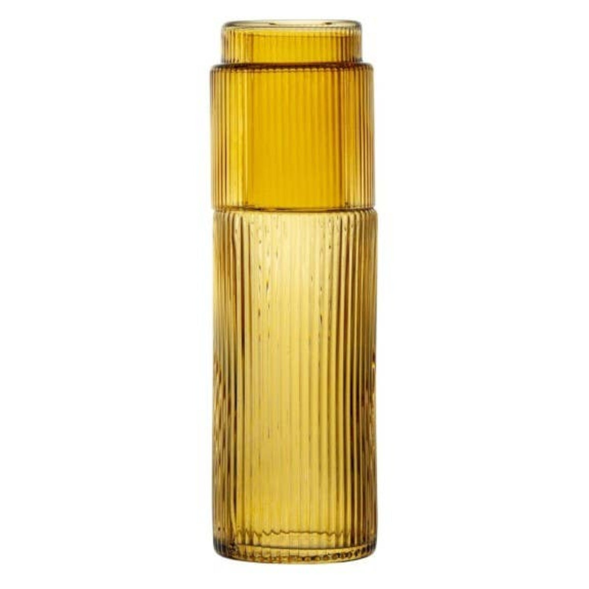 Ribbed Carafe & Glass Set - 0.6L