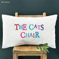 East of India Cotton Cushion - The cats chair