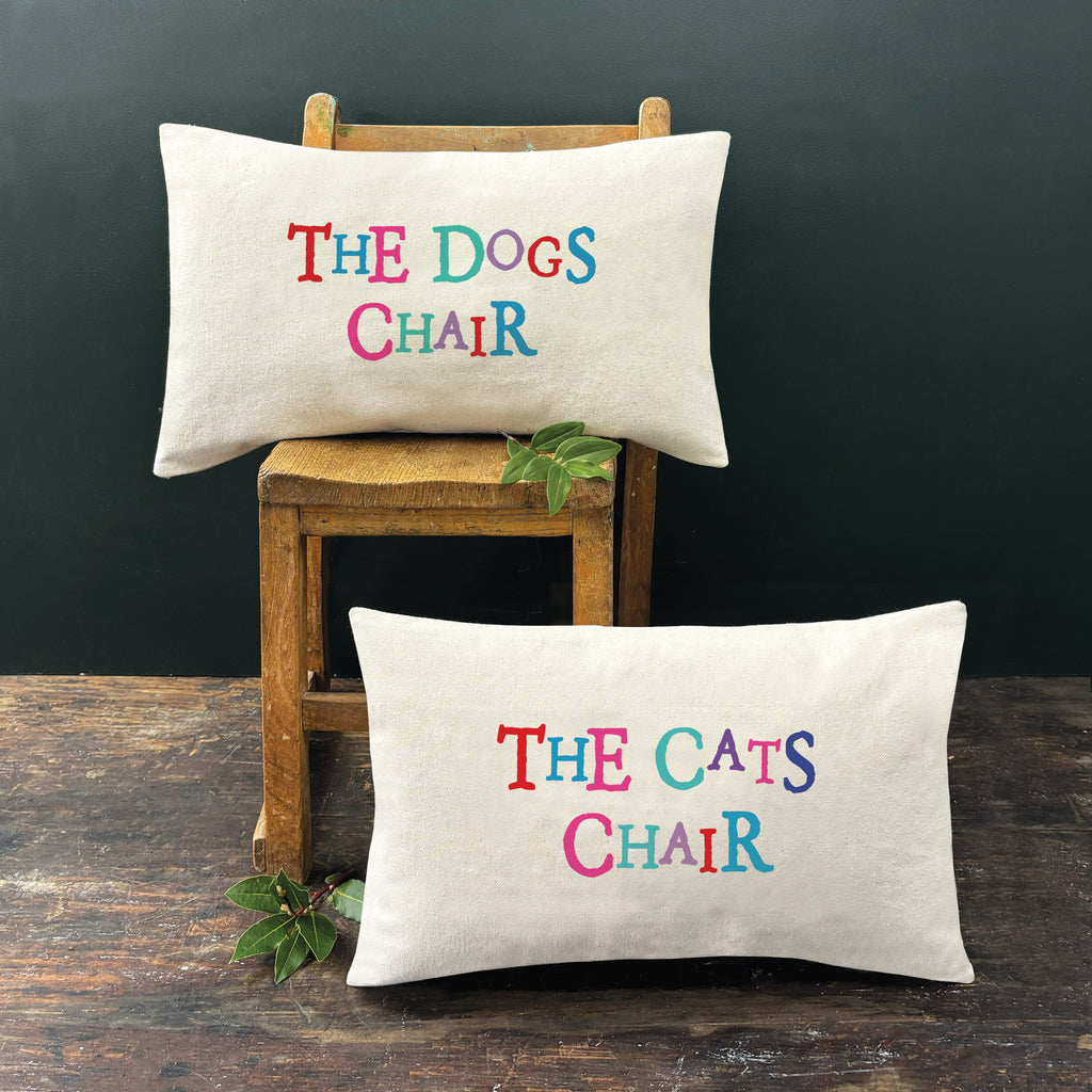 East of India Cotton Cushion - The cats chair