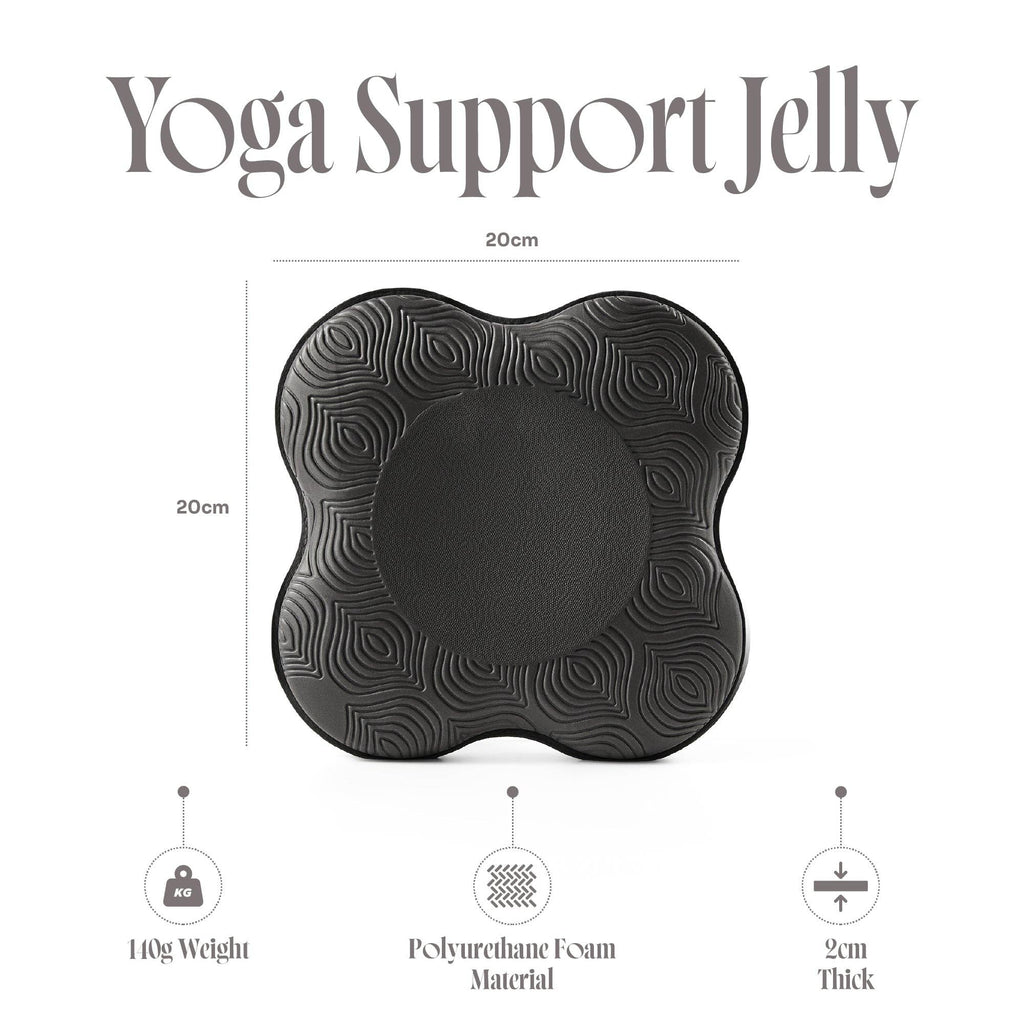 Myga Yoga Support Jellies - Black, 2 Pack