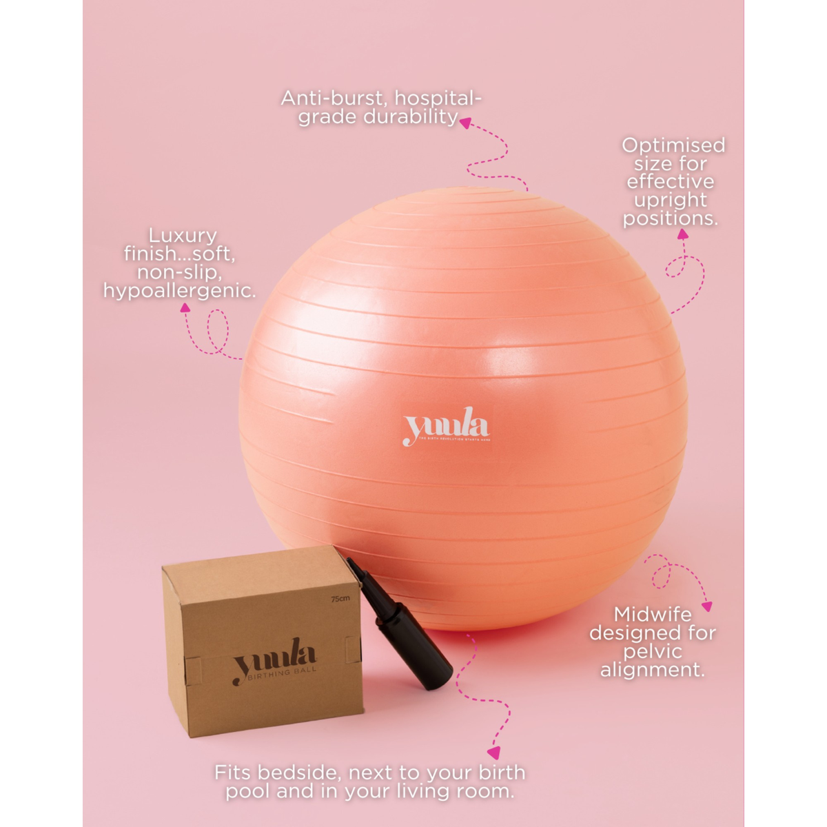 Birthing & Exercise Ball - 65cm