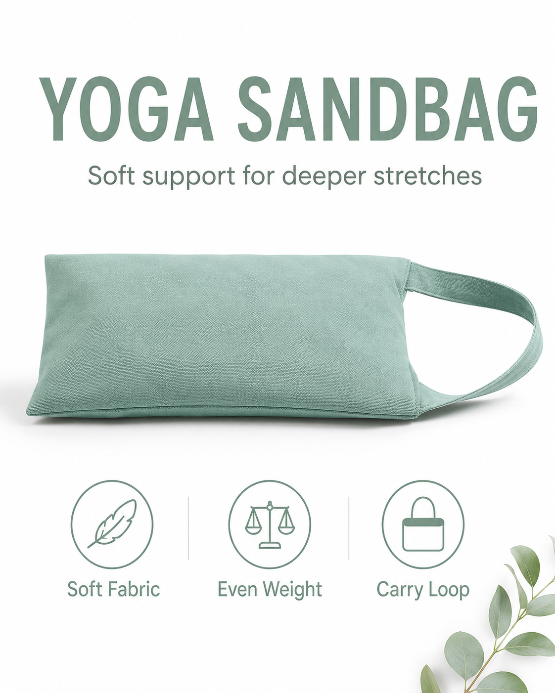 Yoga Sandbag Set for Restorative Practice