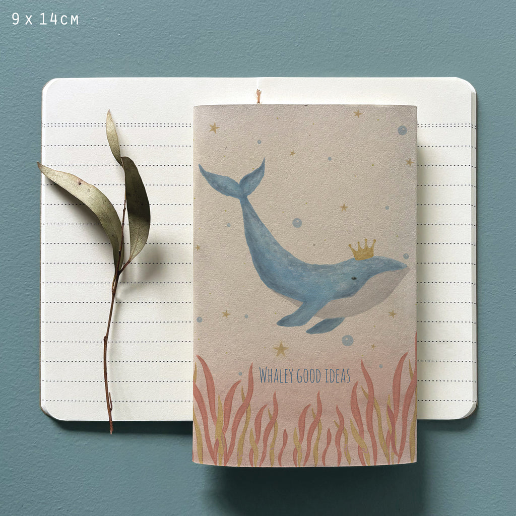 East of India Small Sealife Notebook - Whaley good ideas
