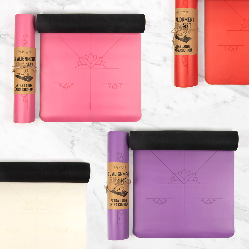 Myga Extra Large Alignment Yoga Mat