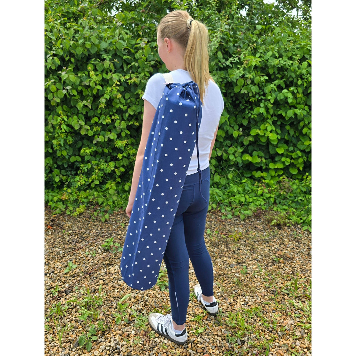 Yoga & Pilates Mat Bag - Dotty Navy