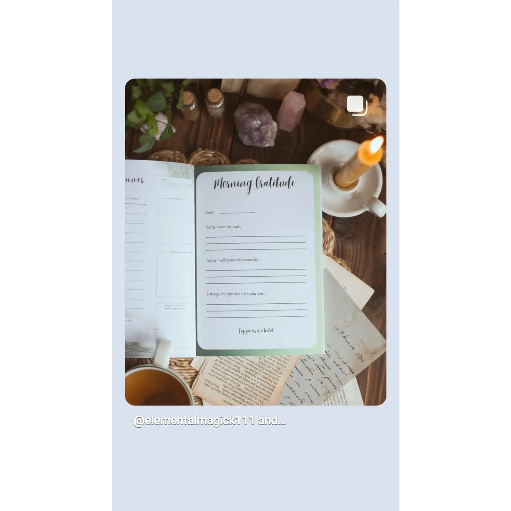 Guided Gratitude Journal - Mindfulness & Positivity