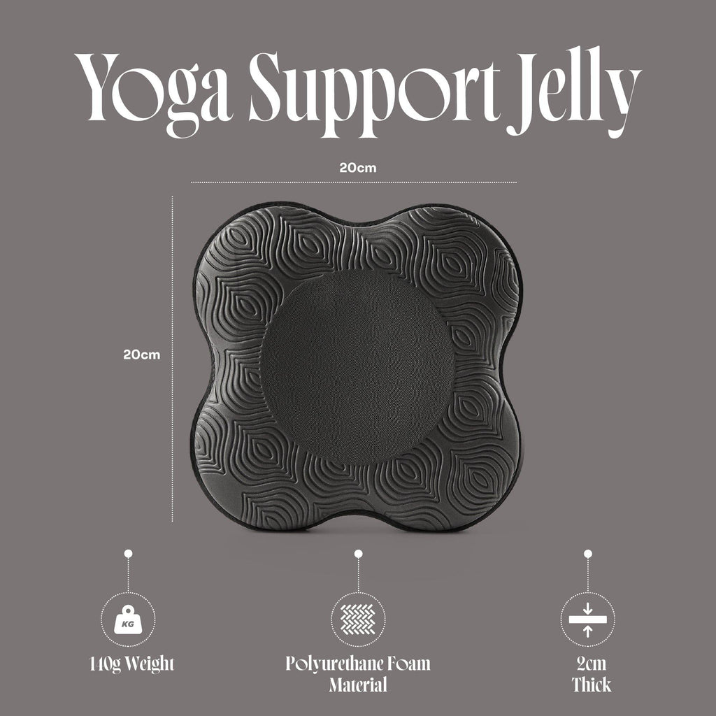 Myga Yoga Support Jellies - Black, 2 Pack