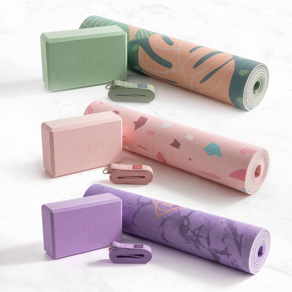 Myga Printed Yoga Starter Kit