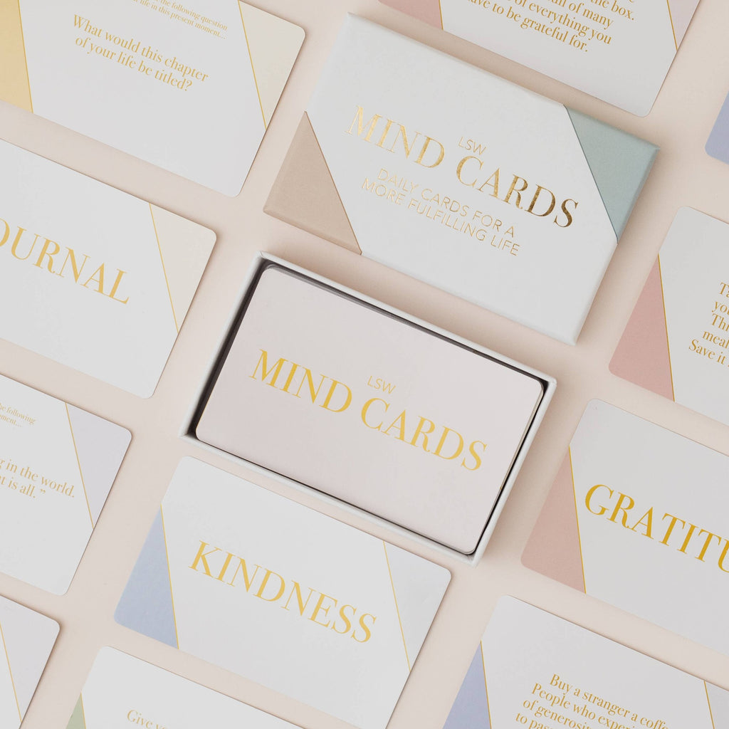 LSW Mind Cards - Daily Mindfulness & Self-Care Prompts
