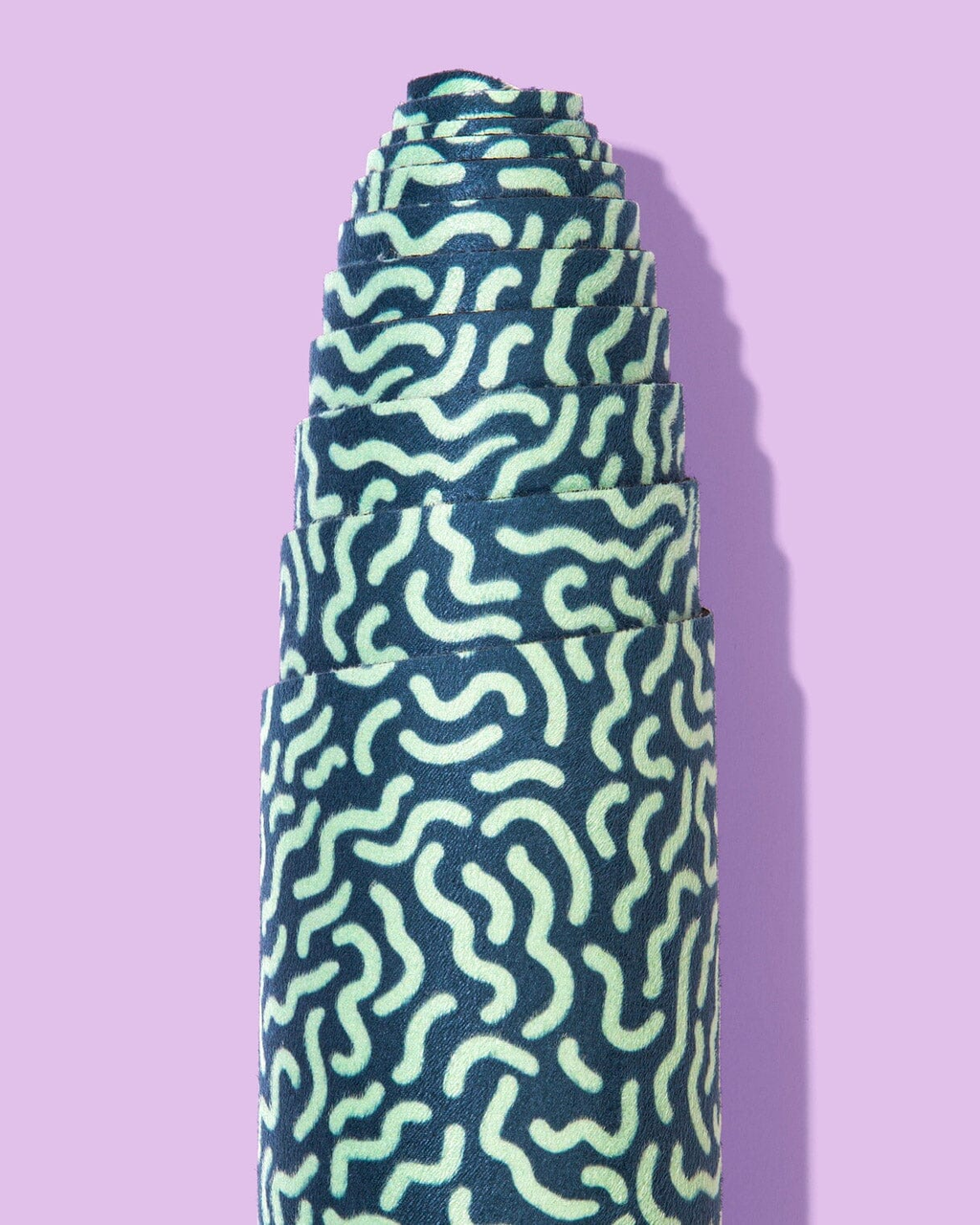Whirly Patterned Yoga Mat - 4mm