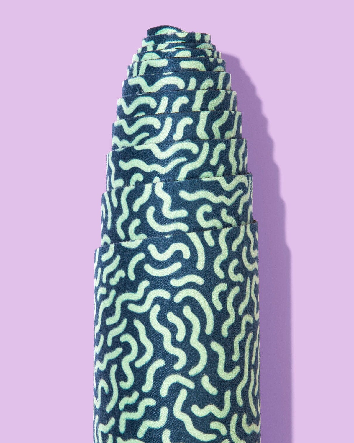Whirly Patterned Yoga Mat - 4mm