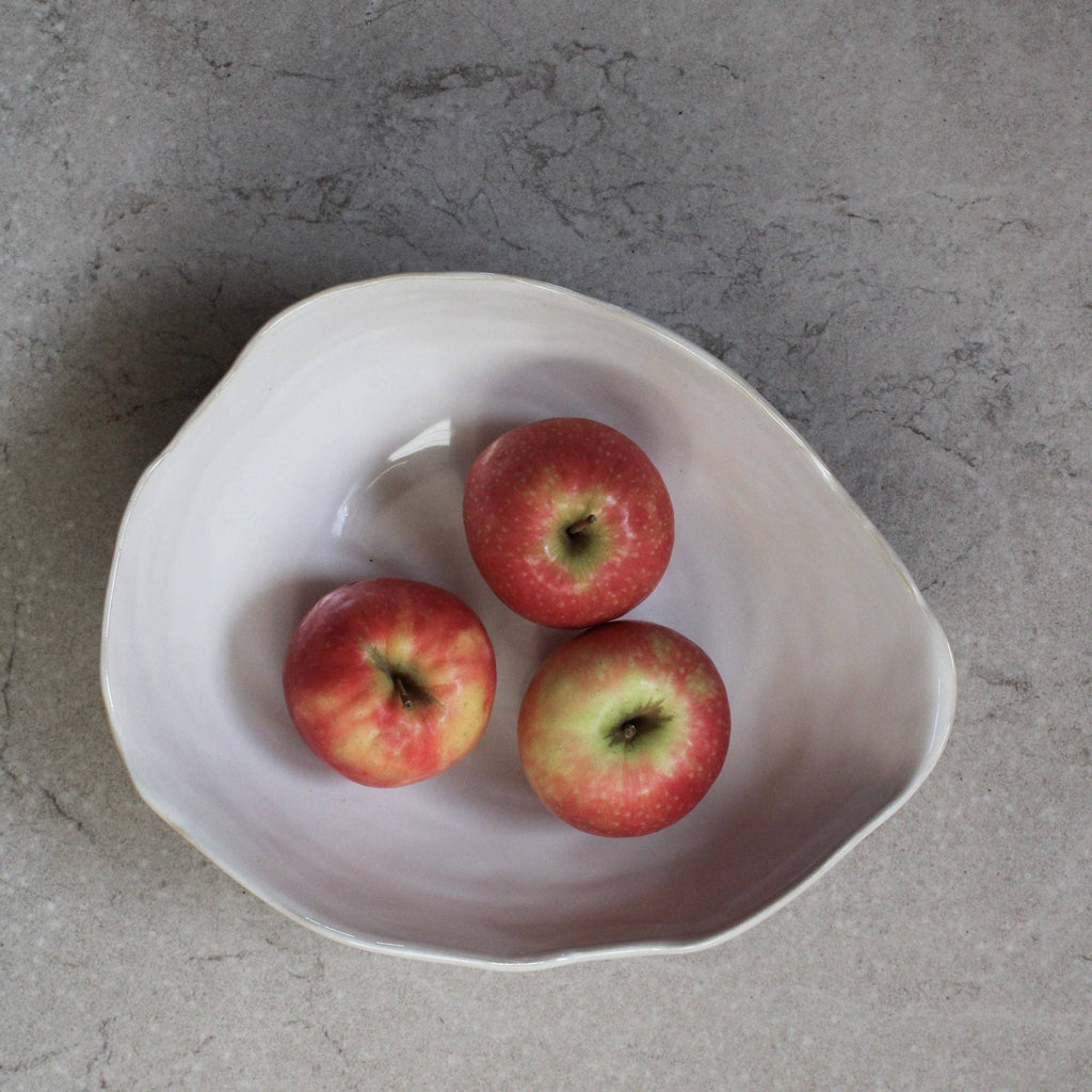 Eden Serving Bowl - White