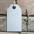 East of India Large Grey Gift Tag