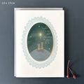 East of India Starry Night Christmas Card - Together is the most