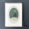 East of India Starry Night Christmas Card - Never too grown up