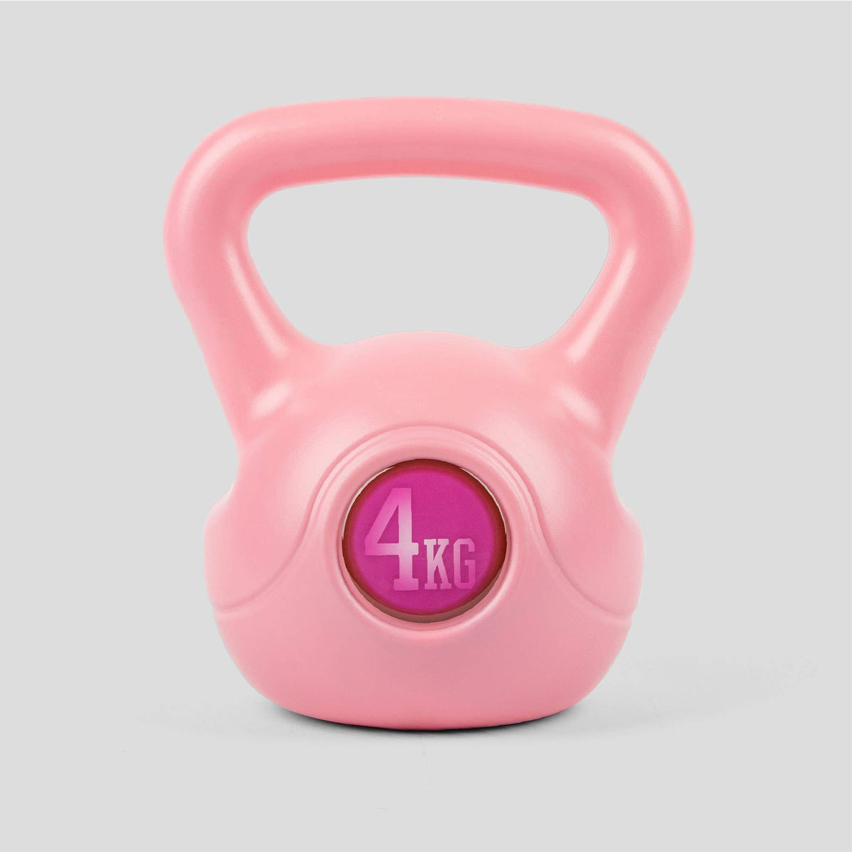 Pink Vinyl Coated Kettlebell