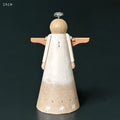 East of India Papier Mâché Angel Christmas Tree Topper