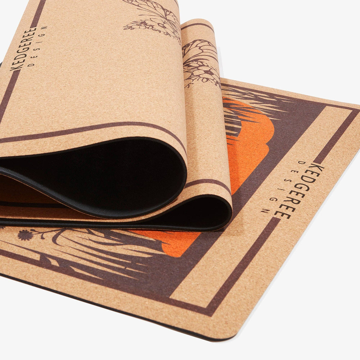 The Purr-Fect Cat Cork Yoga Mat