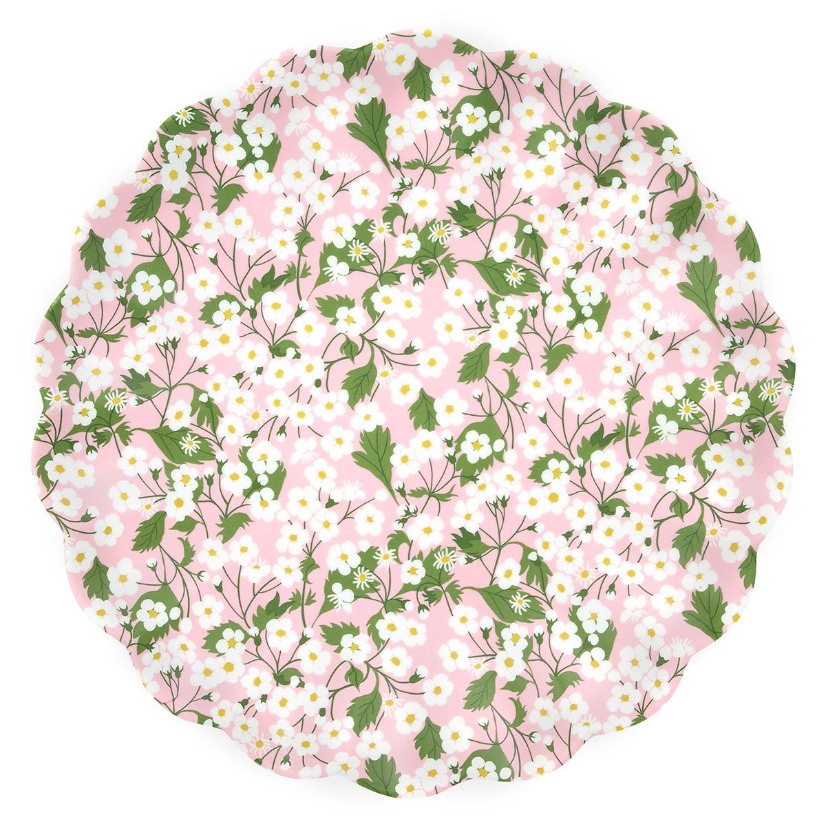 Meri Meri x Liberty Reusable Large Party Plates x 4 party plates Meri Meri x Liberty Reusable Large Party Plates x 4