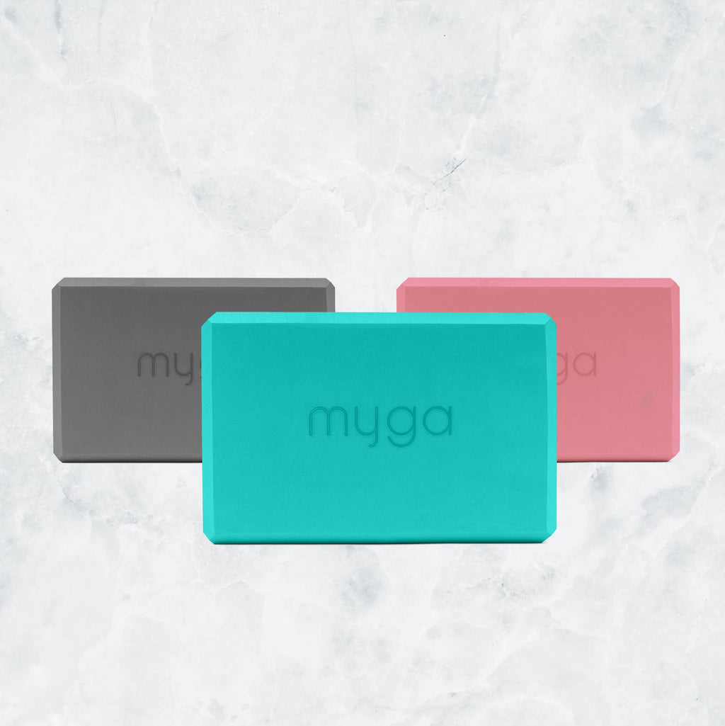 Myga Foam Yoga Block - Brights