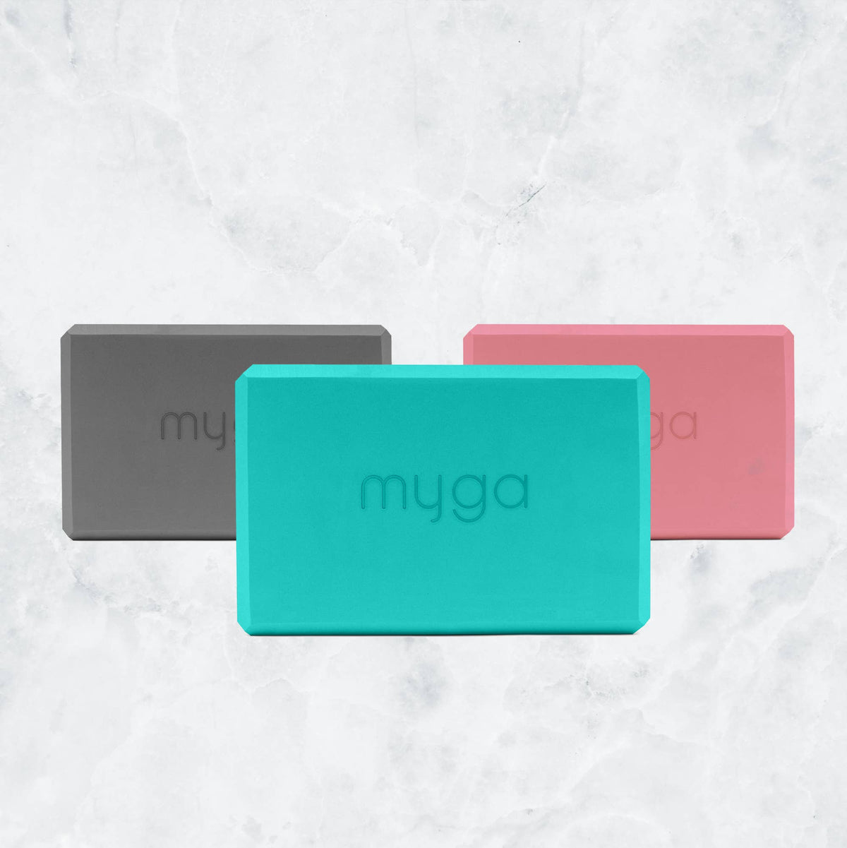 Myga Foam Yoga Block - Brights