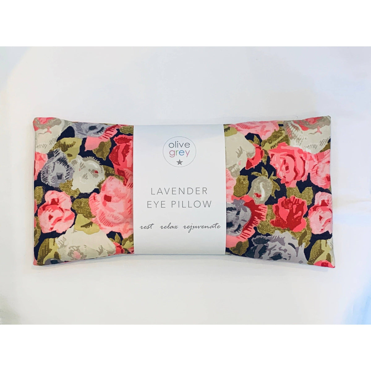 Liberty Print Lavender Eye Pillow - Pink Rose