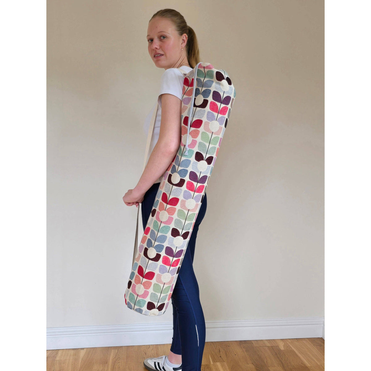 Tapestry Yoga & Pilates Mat Bag - Bloom